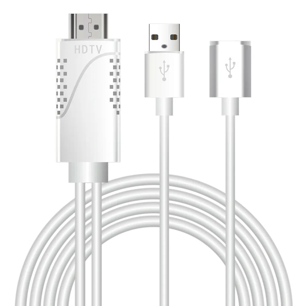 USB к HDMI 4K HD 1080P HDTV TV цифровой av адаптер шнур для iPhone XS /XS MAX/XR IOS| |