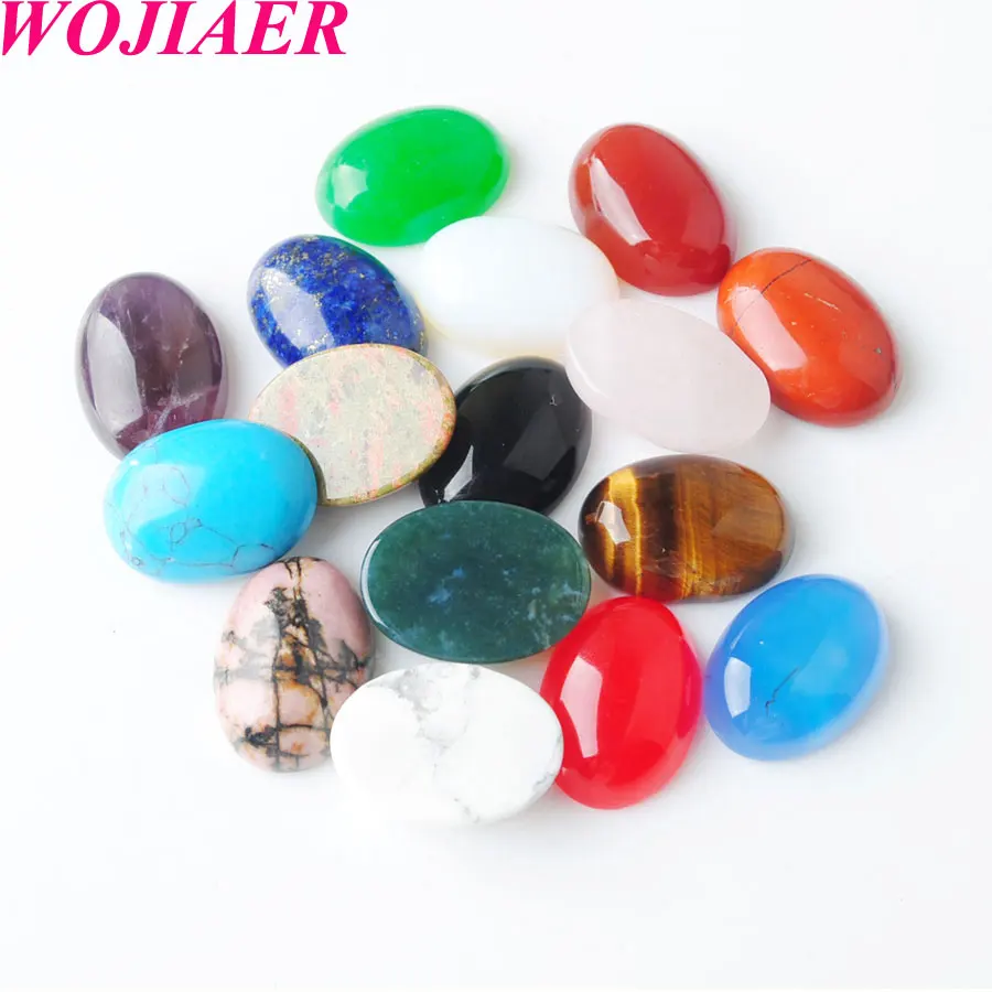 WOJIAER Howlite золотой песок агат драгоценный камень овальный кабошон без отверстия