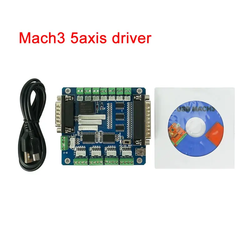 ЧПУ Mach3 5 осевой USB интерфейс драйвер контроллер движения плата управления для 3020