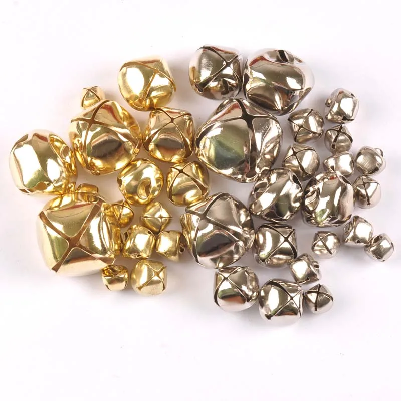 Серебряные/Золотые колокольчики Рождественское украшение подвесная X Железный