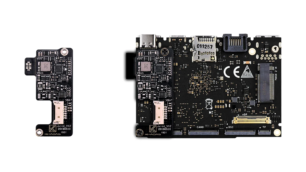 Khadas SBC Edge-V Basic RK3399 с 2G DDR4+ 16GB EMMC5.1 Mouldboard