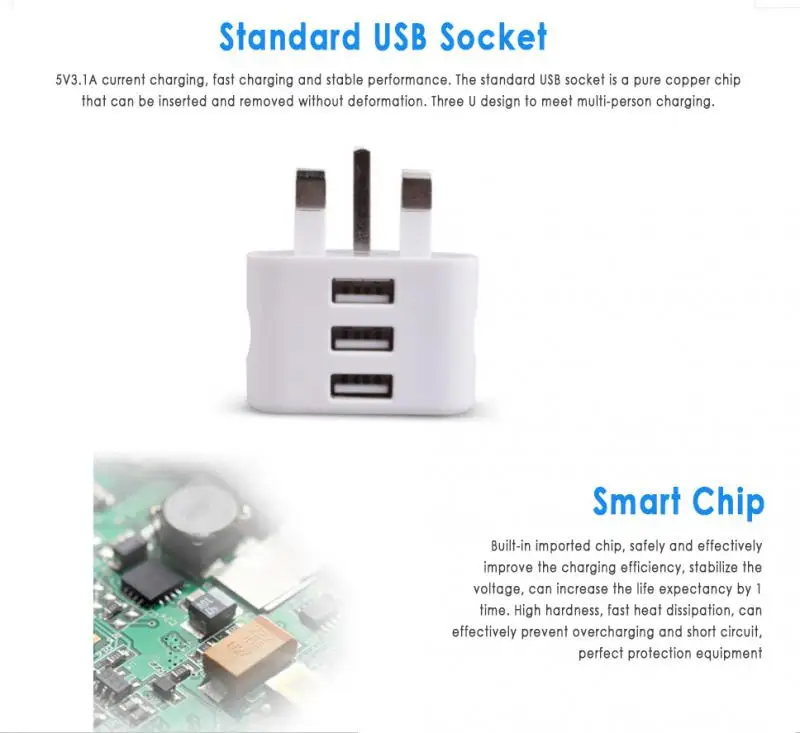 1PC Universal US UK AU To EU Plug USA Euro Europe Travel Wall AC Power Charger Outlet Adapter Converter 2 Round Socket Pin | Электроника