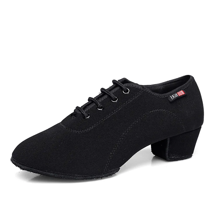 Jin Ge Li/танцевальная обувь на среднем каблуке для мальчиков и девочек детей