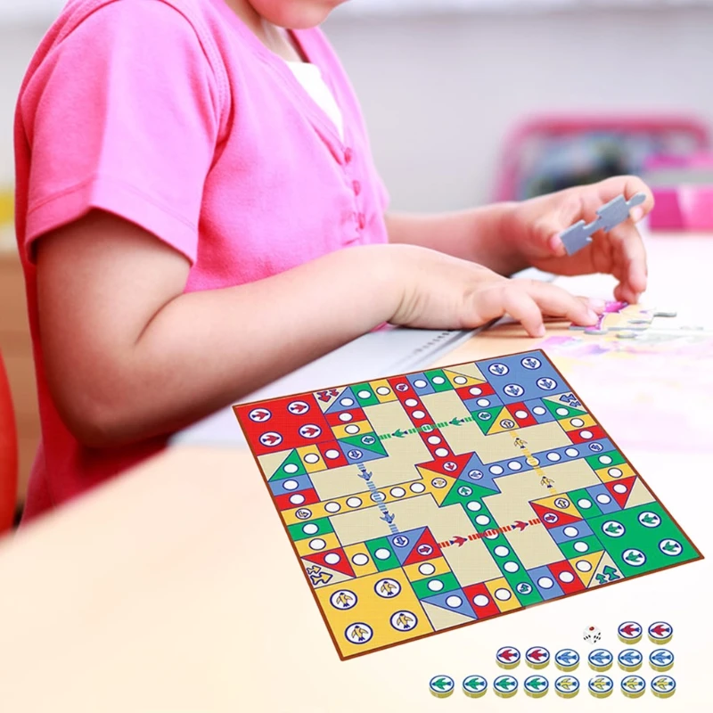 Летающий шахматный ковер для родителей и детей игровой коврик ползания детский