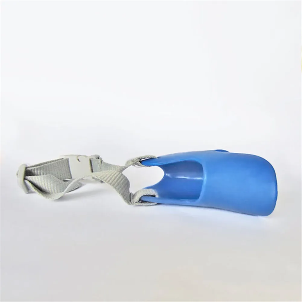 Adjustable Dog Muzzle Cute Duck Shape Muzzles For Small Dogs Puppy Mouth Mask Bark Bite Stop Anti-bite Pet Supplies Collar | Дом и сад