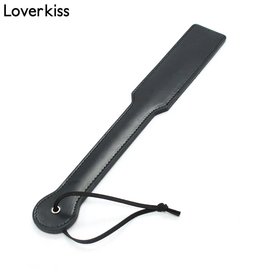 Кожаный бондаж для женщин и мужчин Loverkiss Fuax шлепание весло флирт Хлопушка