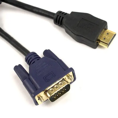 1.8 Meters 6FT HDMI Male to VGA HD-15 Cable | Электроника