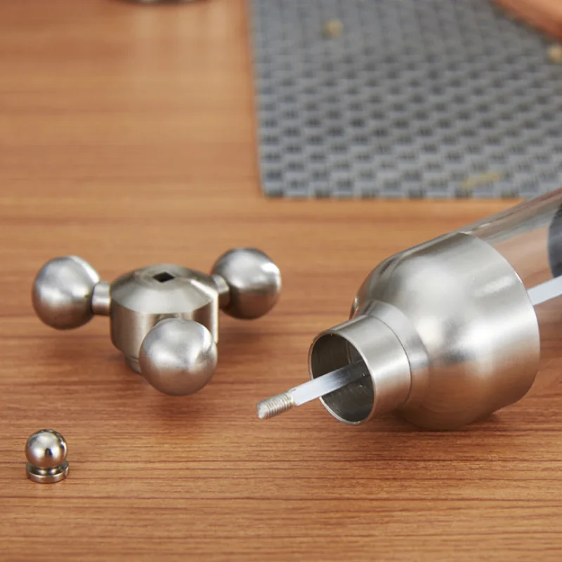 Мельница для перца и соли кухонный измельчитель 4 цвета чеснока специй