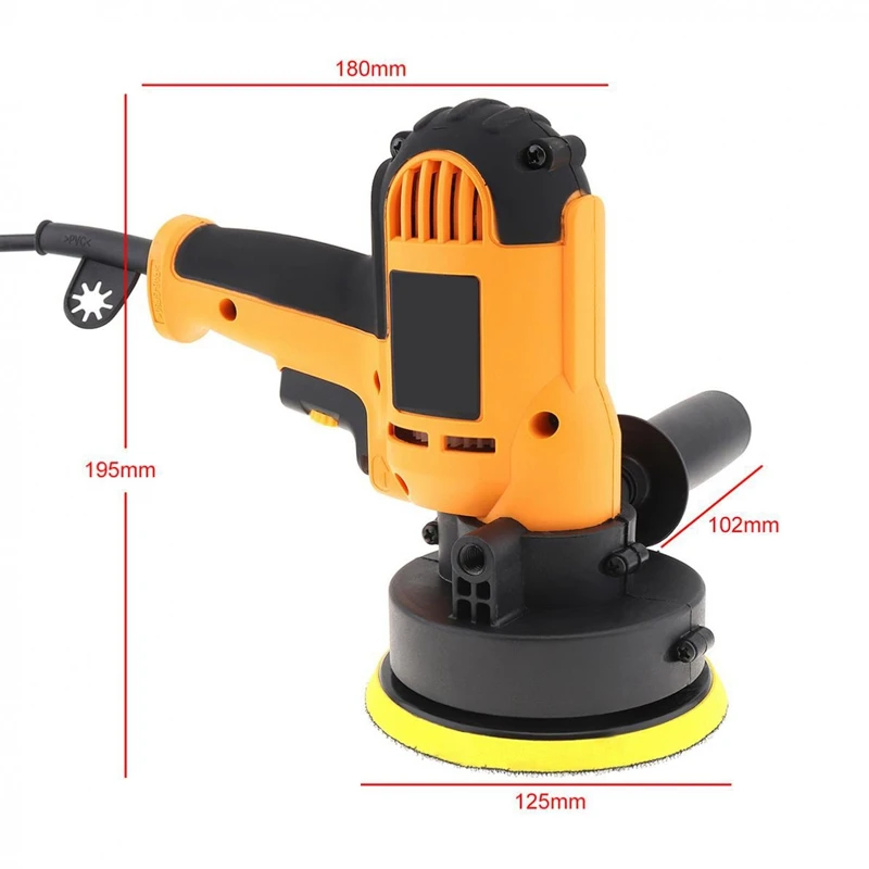 700 Вт Электрический полировальный станок для полировки воском + набор