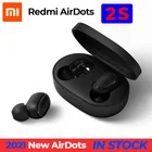 Оригинальные 2021 новые беспроводные наушники Xiaomi Redmi AirDots 2S Mi True Wireless, базовые беспроводные наушники 2S, Bluetooth 5,0, TWS гарнитура