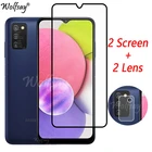 Закаленное стекло с полным покрытием для Samsung Galaxy A03S, Защита экрана для Samsung A03S, стекло для камеры Samsung A03S, стекло 6,5 дюйма