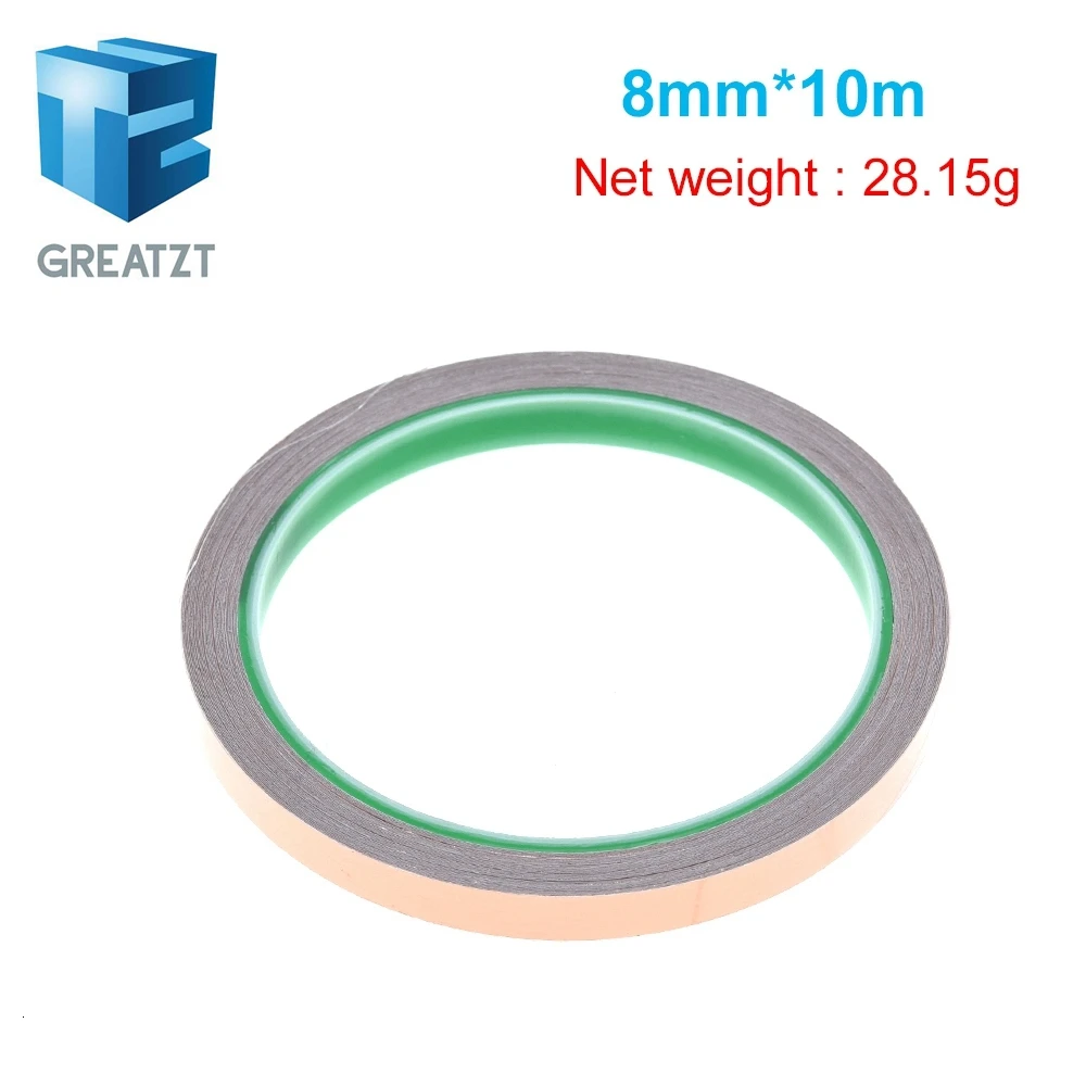 10 м 6 20 миллиметровая клейкая лента фольга проводящая медь щит устранение EMI