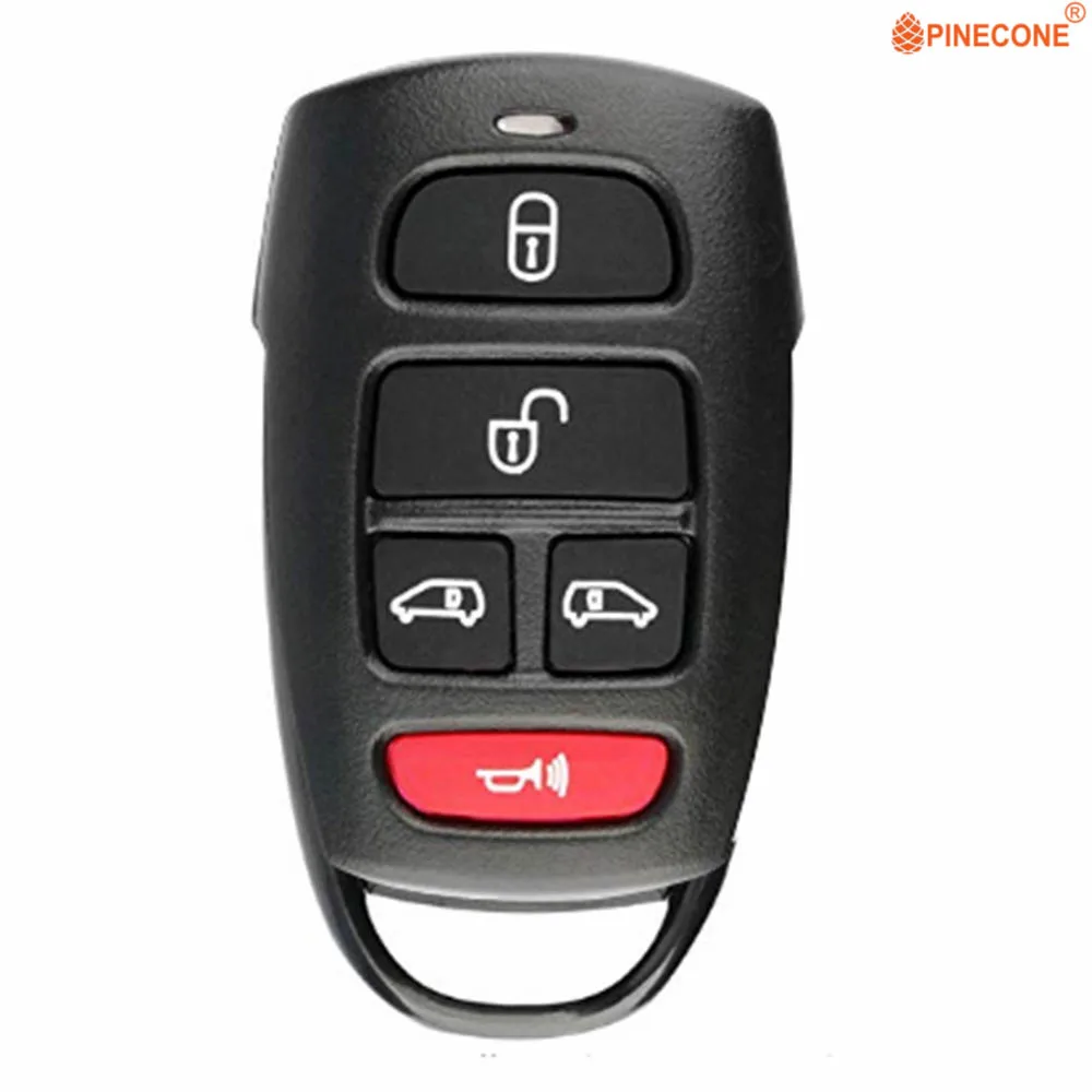 Pinecone для ключа чехол для KIA CARNIVAL SEDONA ROYALE HYUNDAI ENTOURAGE Автомобильный ключ Стайлинг 5 кнопок нерезанное лезвие модифицированный брелок