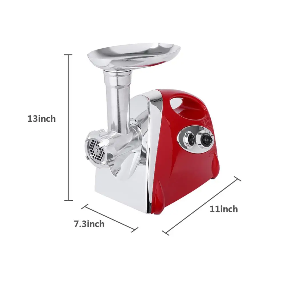 

Meat Powder Grinding Electric Chopper Food Processor Home Dumplings Machine Multifunction Large Capacity Stuffer Maker