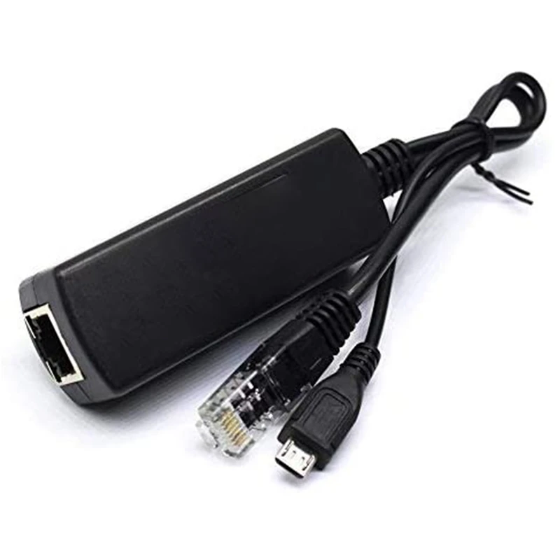 

Micro-USB POE Splitter 48V to 5V2A/3A Mini USB Power Supply National Standard with Smart Phone Charging