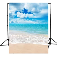 5x7ft photo background photography backdrops backgrounds for photo studio beach blue sky summer photography background