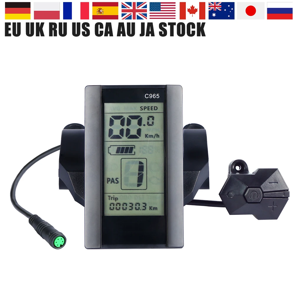 800S ЖК-дисплей панель для Bafang BBS01 BBS02B BBS02 BBSHD комплект переоборудования
