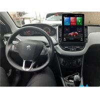 head unit touch screen for peugeot 2008 208 series 2012 2018 tesla player android 10 64g navigtion car multimedia audio radio