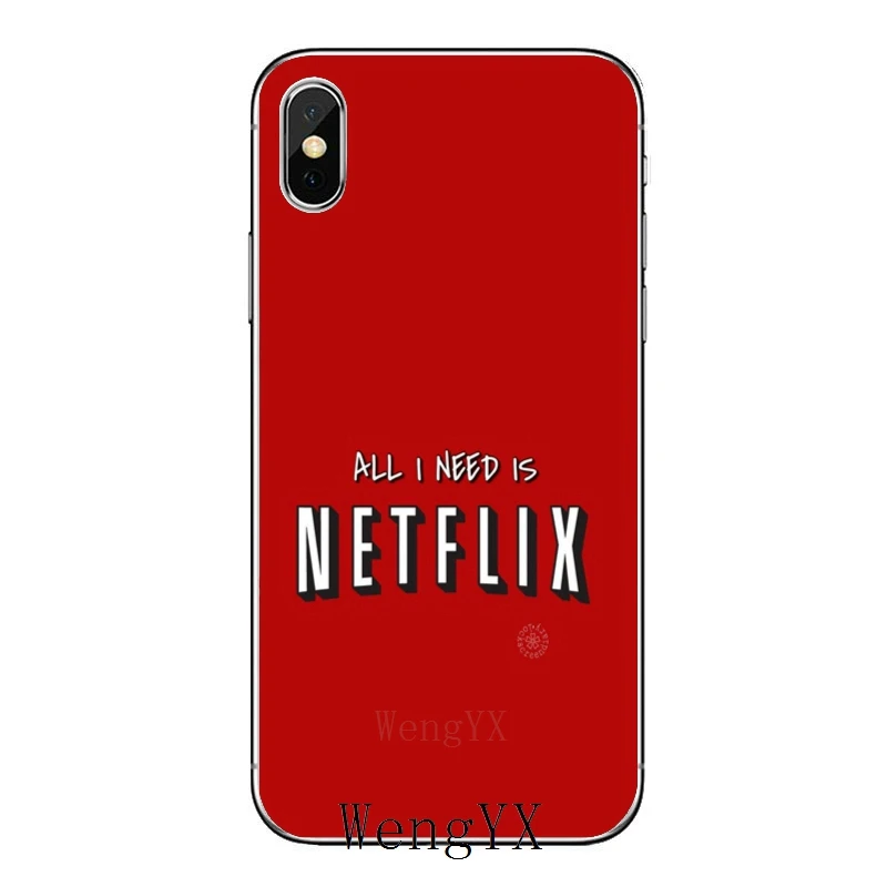 Чехол для телефона Accessories для Huawei P30 P20 Pro P10 P9 P8 Lite Y5 Y6 Y7 Y9 P Smart Plus 2019 в стиле "Netflix and Chill".