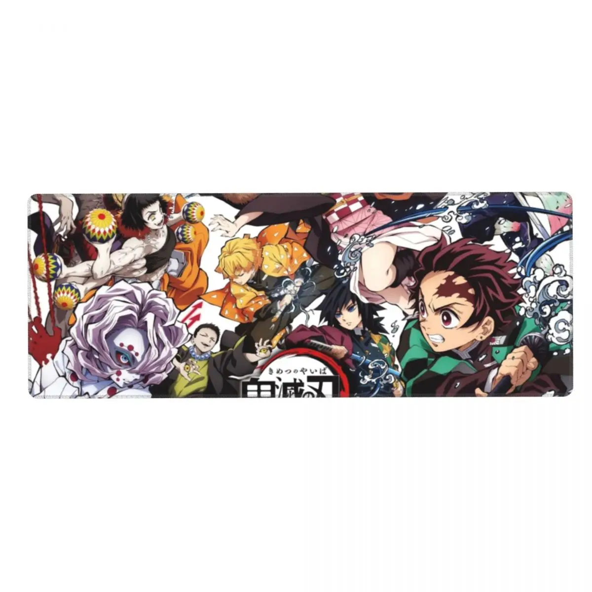 

Demon Slayer Kamado Tanjirou Keyboard Carpet Mousepad Zenitsu Big Gaming Waterproof Gamers Mouse pad