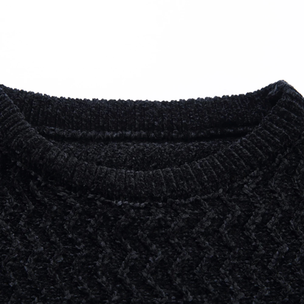

2021 Casual Knitted Thick Sweater Men Pullover Clothing Fashion Clothes Striped Knit Winter Warm Mens Sweaters Pullovers 13107