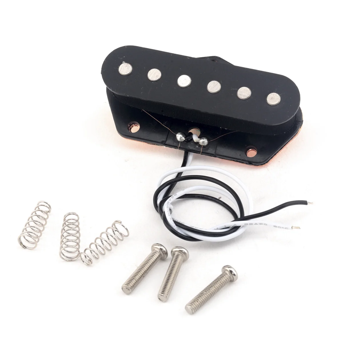 Musiclily Pro 54 мм Alnico 5 одной катушки Пикап для Telecaster Теле Стиль гитары мост
