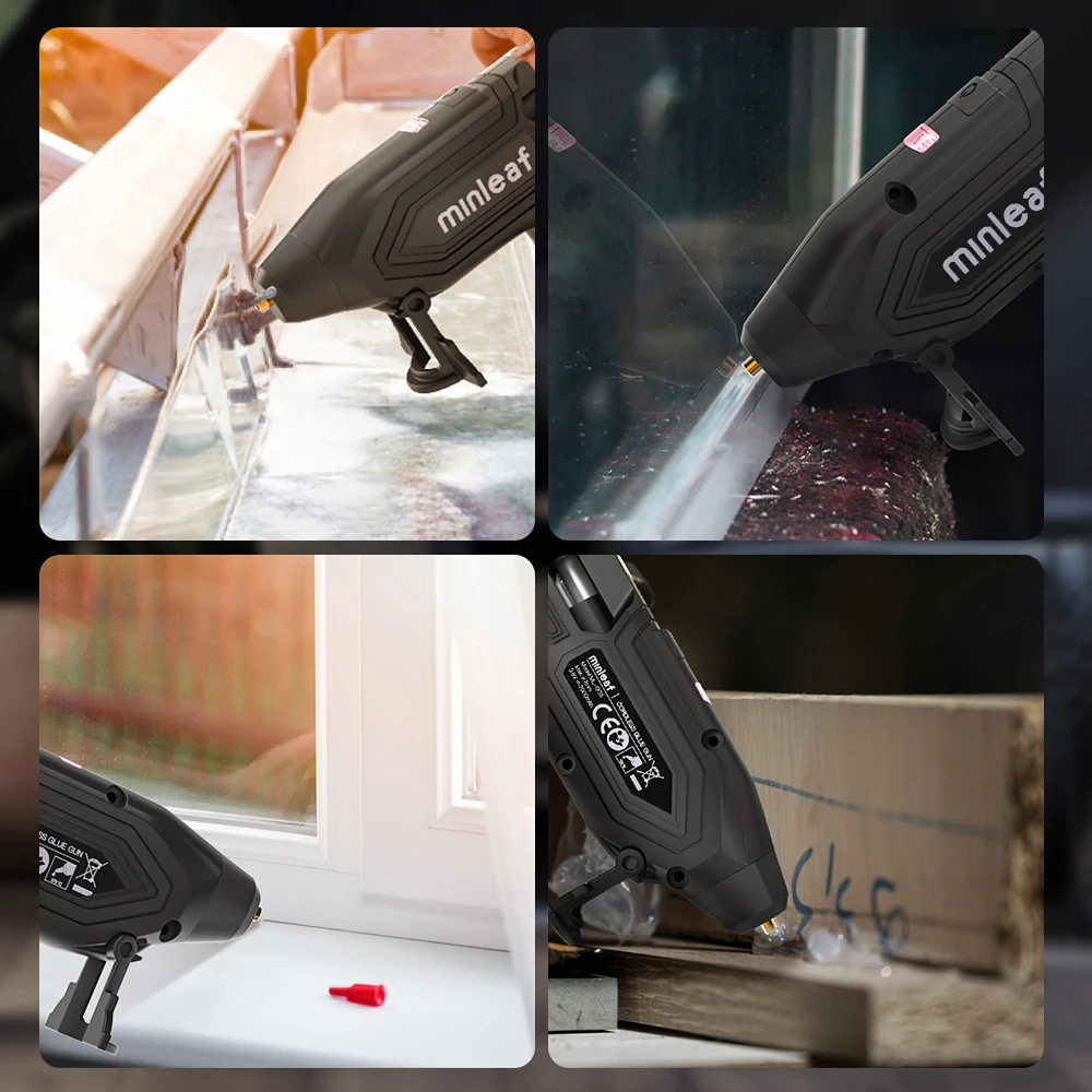 Minleaf ML GG5 Аккумуляторная дрель DIY горячего расплава клея Пистолеты 2000 мА/ч USB