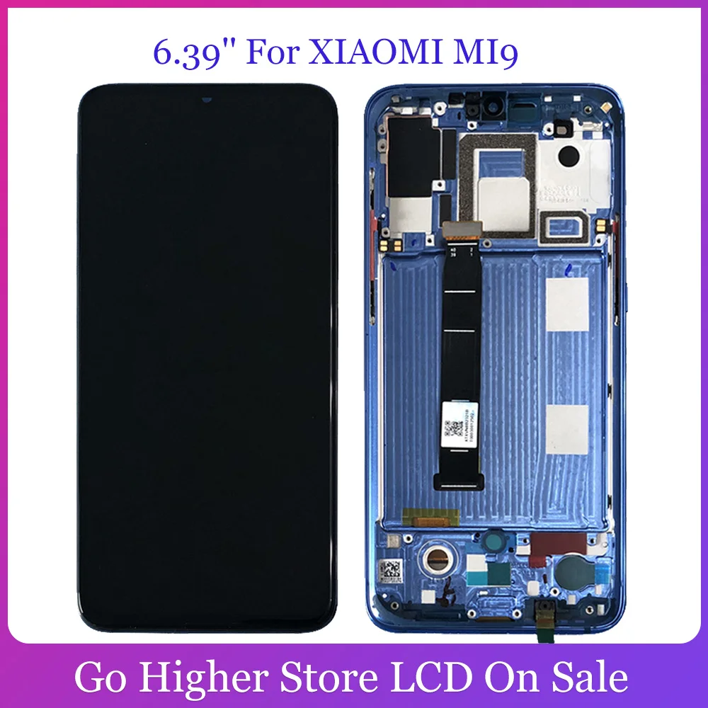 ЖК-дисплей 6 39 ''для XIAOMI MI9 MI 9 + ремонтная деталь сенсорного экрана в сборе