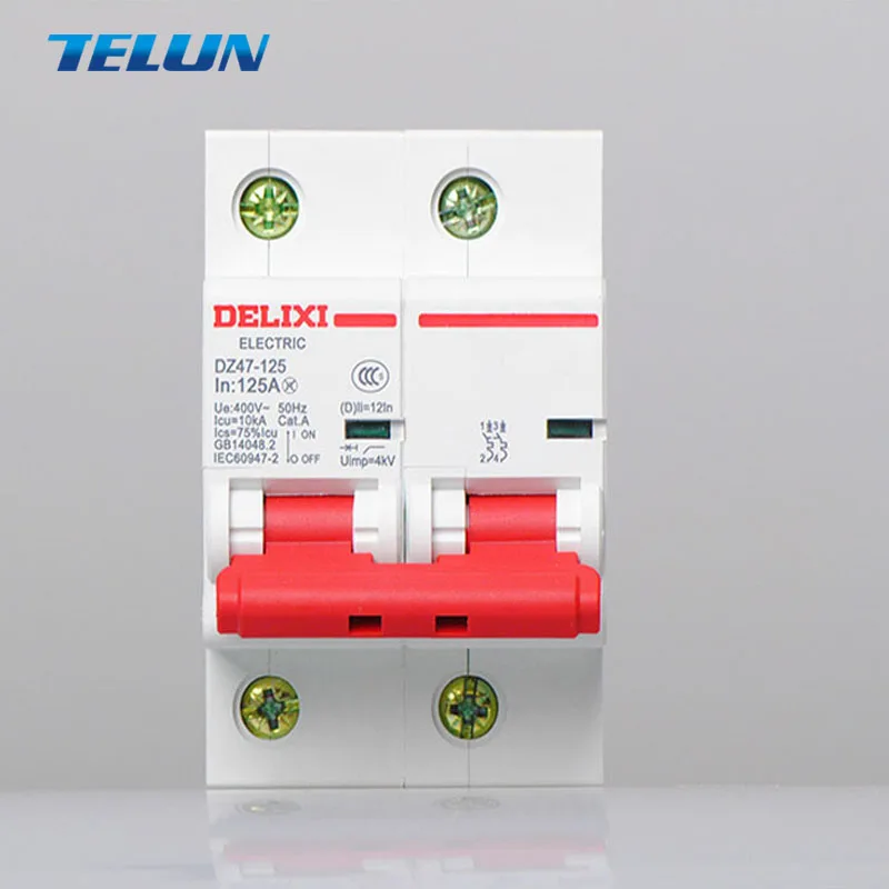 220В 125A электрический выключатель/воздушный выключатель/автоматический