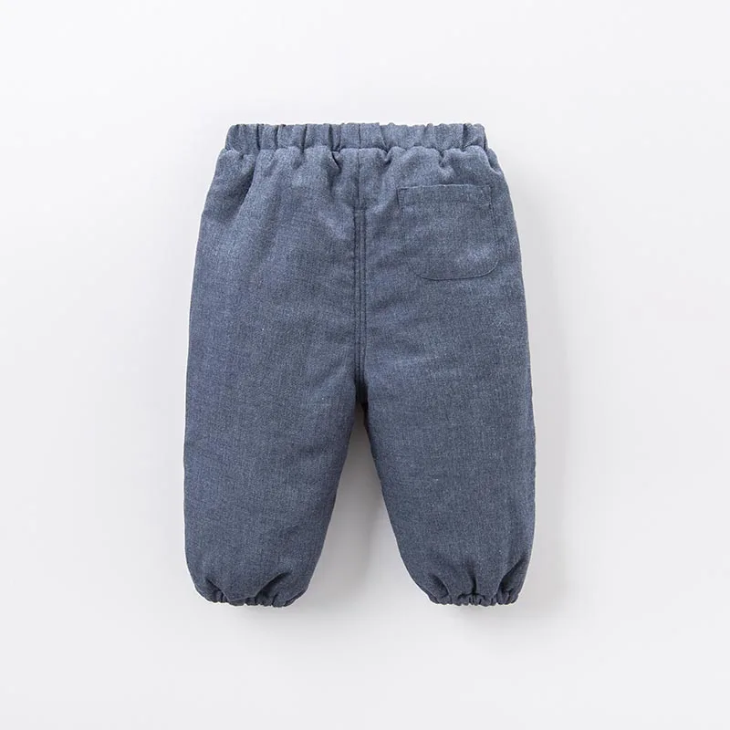 Dave bella/осенне-зимние штаны для маленьких мальчиков и девочек детские длинные с