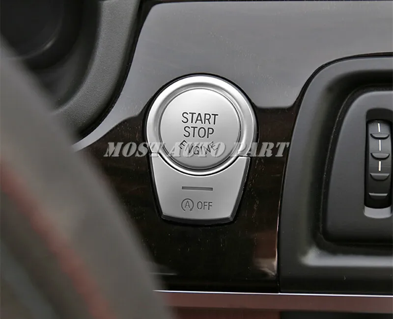 Внутренняя панель кнопки запуска и остановки двигателя для BMW 5 серии F10 F11 2011-2016