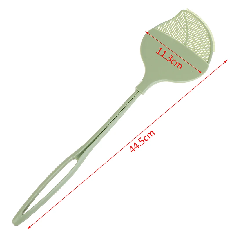 Регулируемый пластмассовый летучая мышь дома с длинной ручкой Flyswatter Flapper убийца