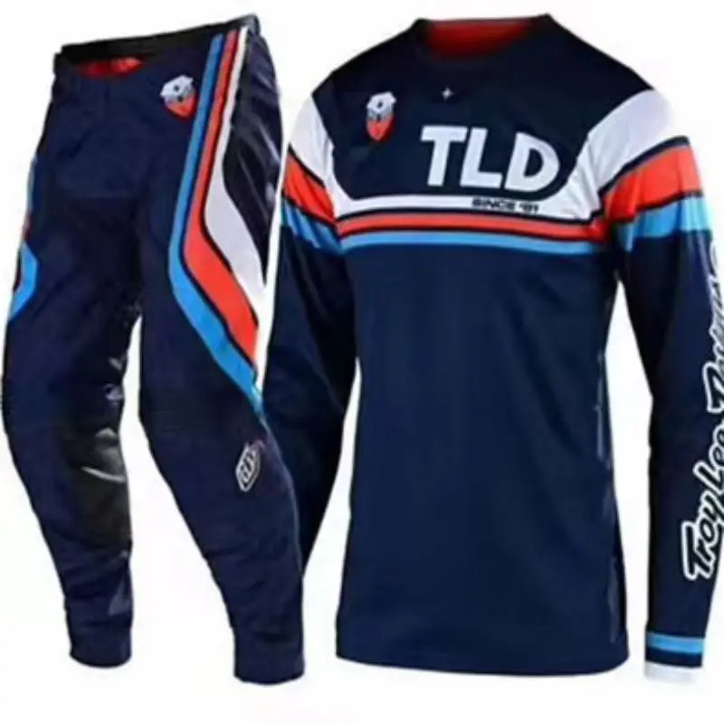 

Motocross Jersey and Pants Breathable Mountain Bicycle Offroad Mens Racing Suit Motorcycle Suit Grea Set