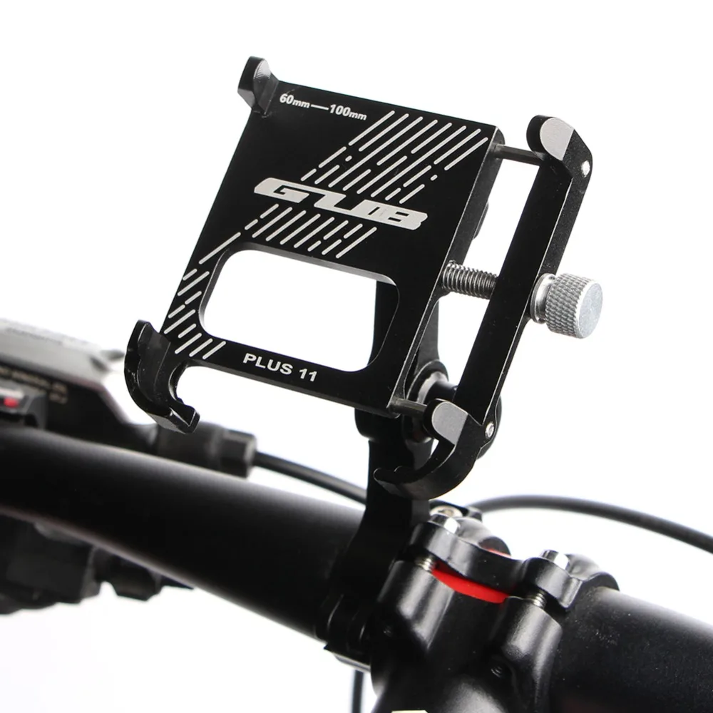 

GUB Aluminum Bike Phone Holder For 3.5-7 inch Cell Mobile Phone Multi-angle Rotatable Bicycle Motorcycle Handlebar Mount Support