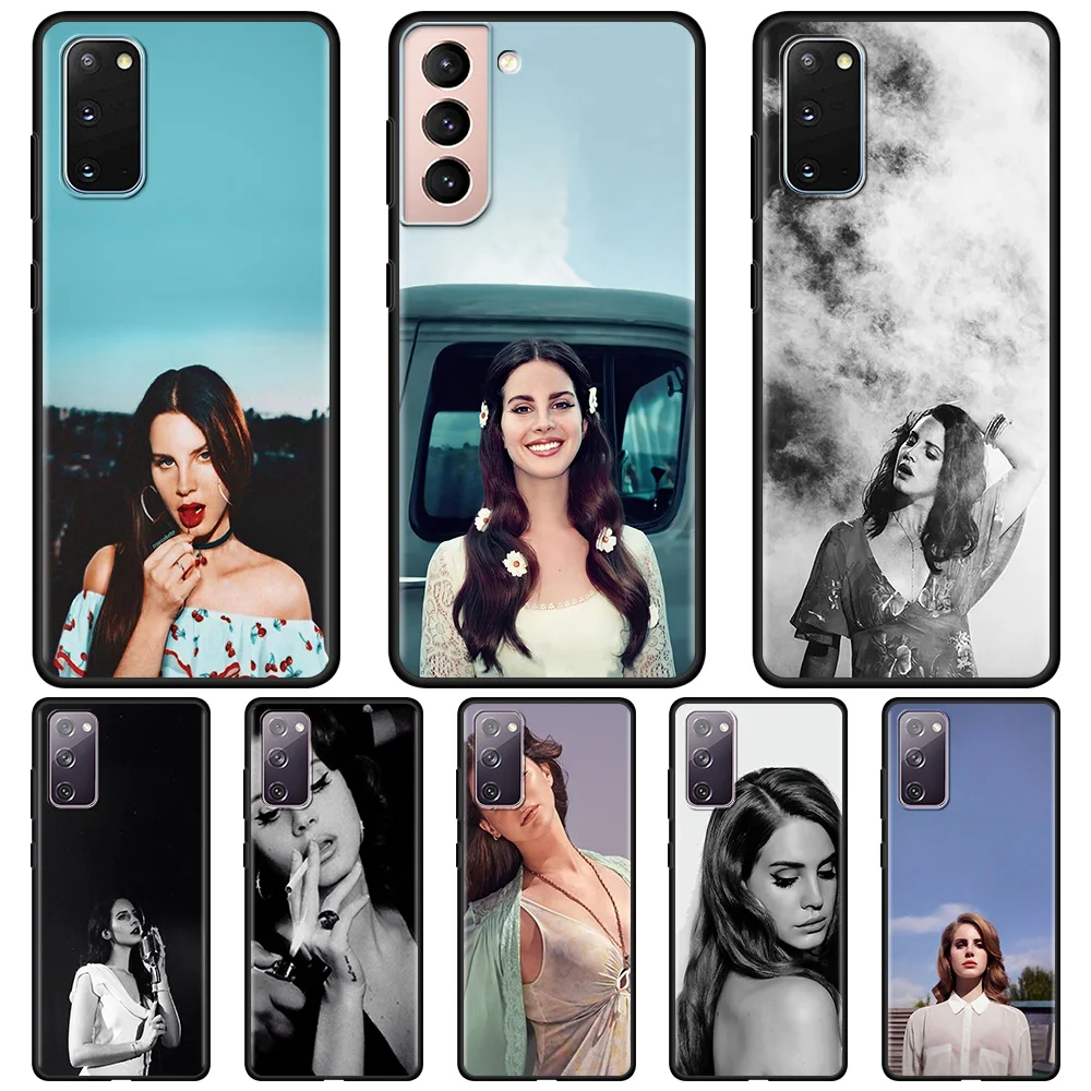 

Mobile Phone Case For Samsung Galaxy S20 FE S21 Ultra S10 Plus S20 S21 S9 Plus S10e Back Cover Note 20 9 Lana Del Rey