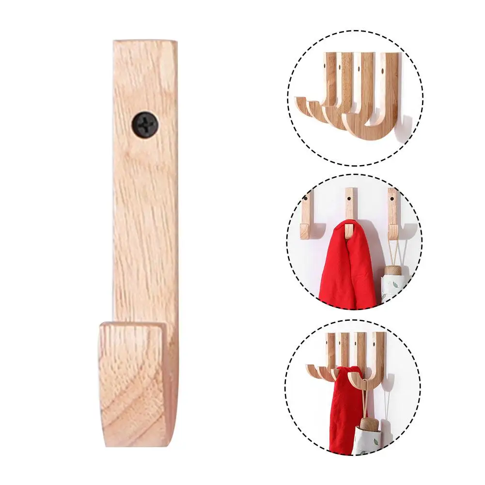 

Wall Art Decor Clothes Hanger Coat Wood Coat Rack Garden Hook Creative Hook Wall Hanger Wooden Coat Hooks Pretty Home Decoration