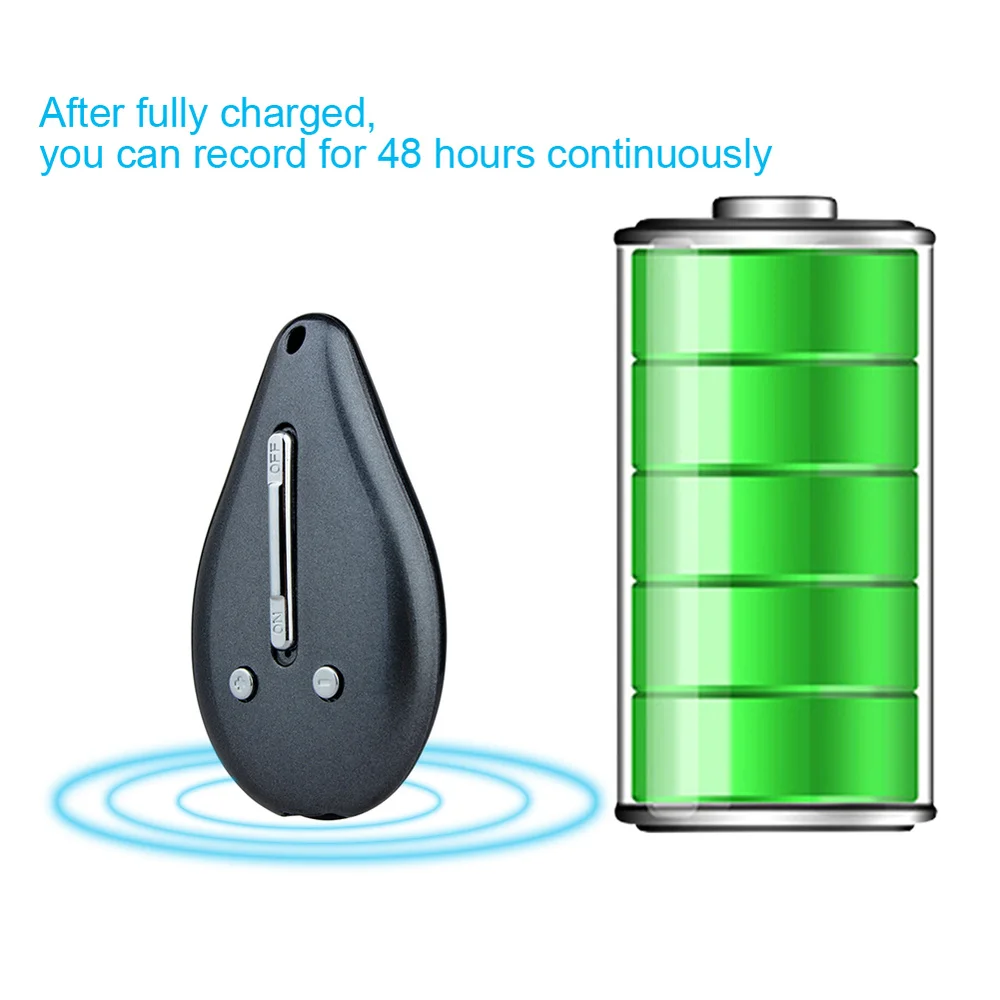 M3 Mini USB 8 ГБ подвесной Аудио Диктофон мини-диктофон портативный mp3-плеер интервью