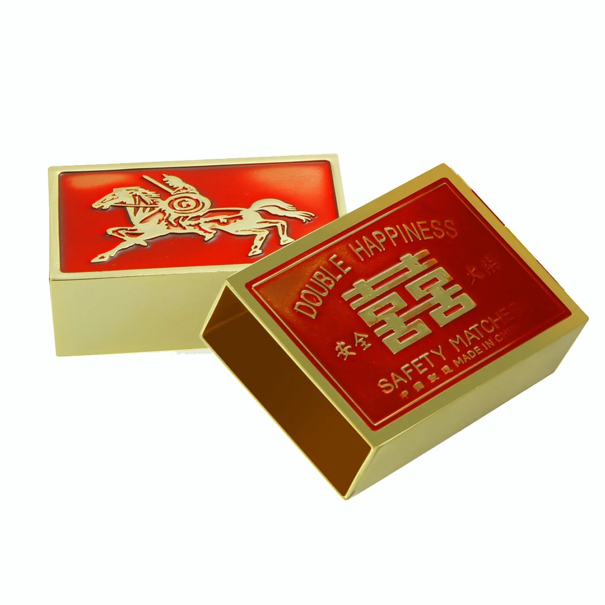 Портативный металлический чехол для сигарет с защитой от давления 57*36*13 мм|lady diamond