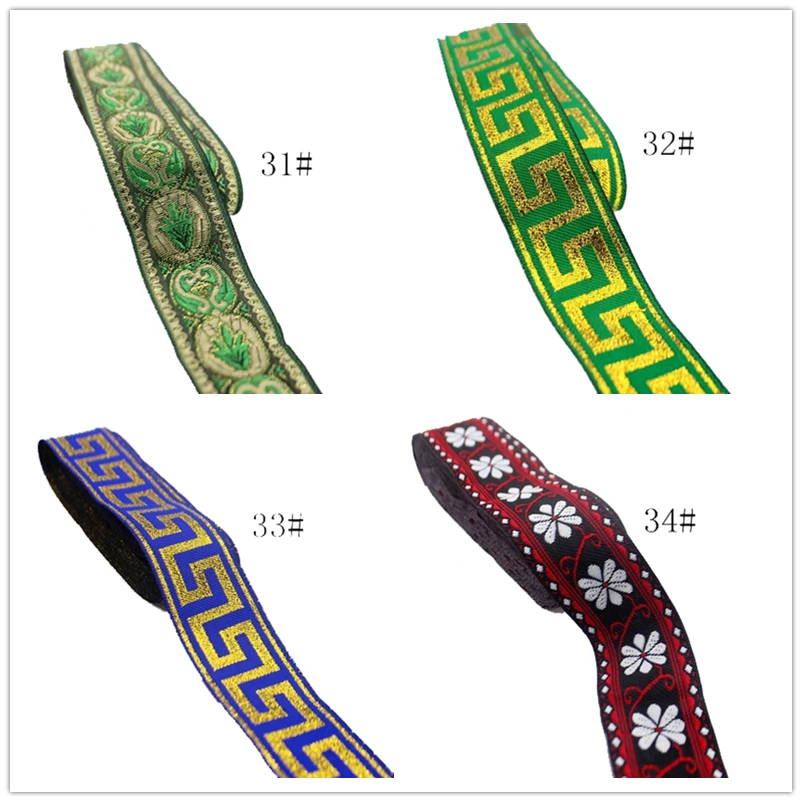 Длина 5 ярдов ширина 3 см лента с вышивкой в национальном стиле для кружевной