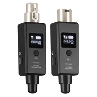 wireless microphone transmitter and receiver for dynamic microphone audio mixer microphone wireless system
