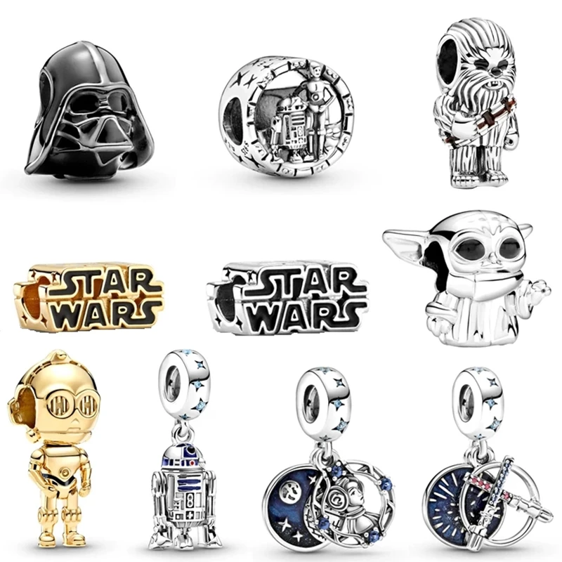 

Лидер продаж, ювелирные изделия для женщин, подходят для оригинальных браслетов Pandora, бусины для рукоделия, подвески из стерлингового сереб...