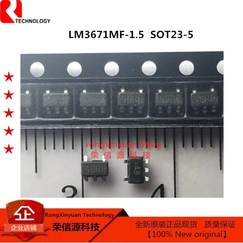 5 шт. LM3671MF 1.5 SOT23 1.5/NOPB маркировка: сбрб LM3671MFX LM3671 DC ConverterNew оригинал|Аксессуары для