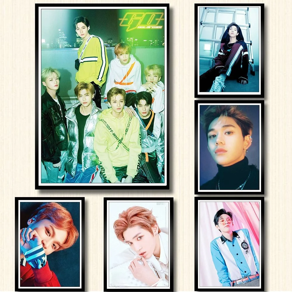 5D сделай сам круглая алмазная живопись 2021 Kpop NCT Алмазная мозаика вышивка полный