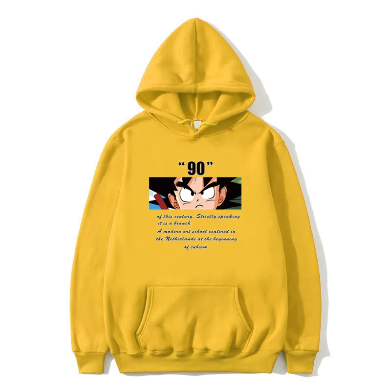 Пуловер женский оверсайз с капюшоном Свитшот в стиле японского аниме уличная