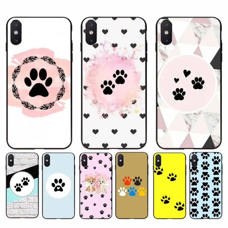 Babaite собака след Paw мягкий чехол для мобильного телефона iphone 11 Pro Max X XS MAX 6 6s 7 8 плюс 5