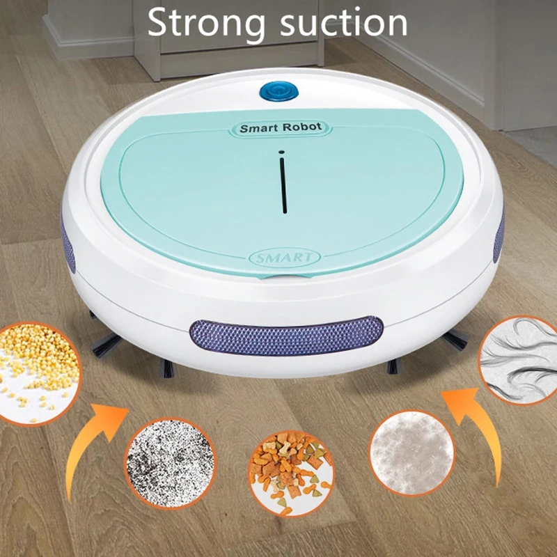 Робот пылесос развертки и влажной швабры одновременно для твердых полов ковров