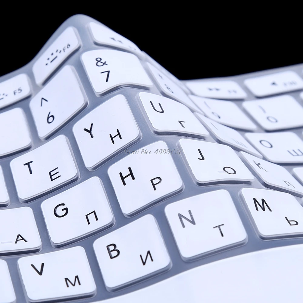 US Version Russian Keyboard Silicone Skin Cover For Apple Macbook Air Pro 13 15 Dropship | Компьютеры и офис