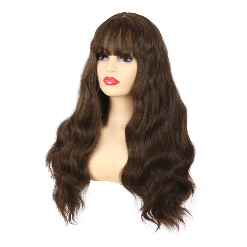 MapofBeauty 26 &quotдлинный кудрявый серый коричневый черный парик синтетический для