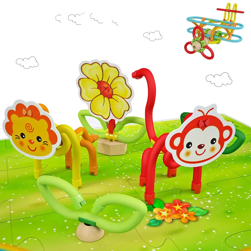 Новинка 2019 магнитная палка игрушка-головоломка для младенцев сборка