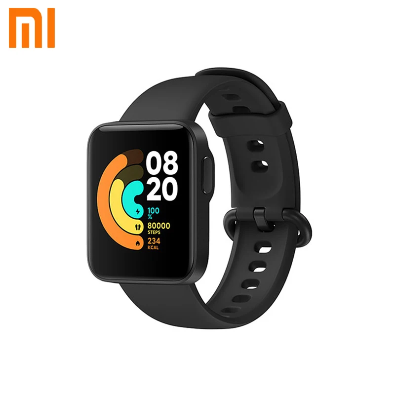 

Xiaomi Mi Watch Lite GPS Fitness Heart Rate Monitor Tracker 1.4inch Alarm Clock Redmi Smart Watch Wristband Global Version